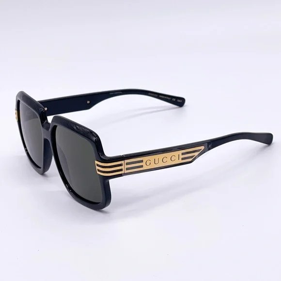 NEW GUCCI GG0979S 001 NEW COLLECTION UNISEX OVERSIZED SUNGLASSES GUCCI - Picture 7 of 14